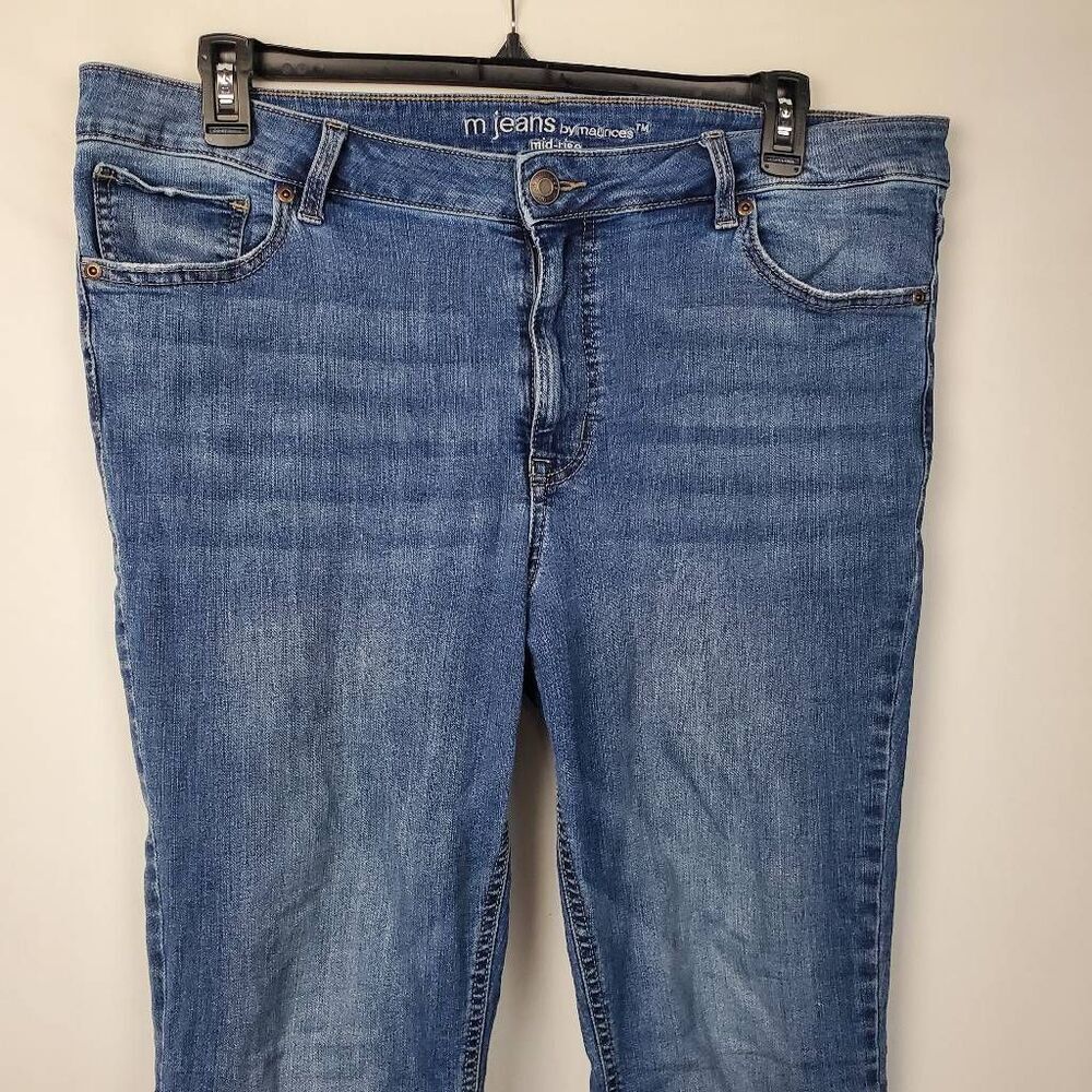 Maurices Size 16 short Mid-Rise Bootcut Mjeans - Picture 2 of 7